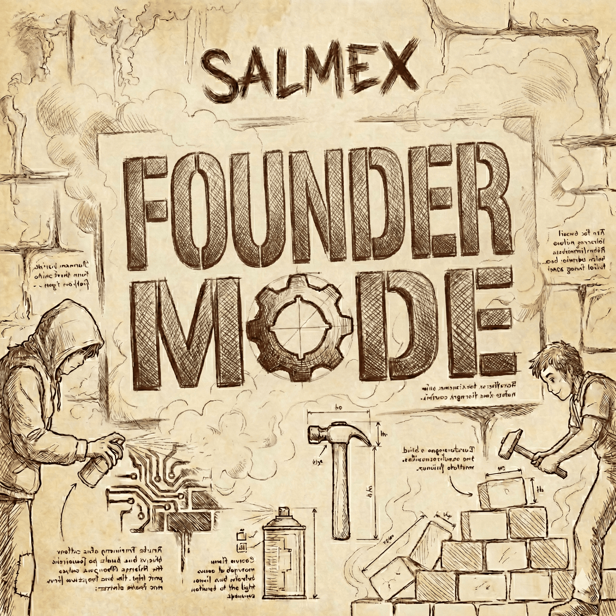 Salmex Founder Mode podcast cover art.